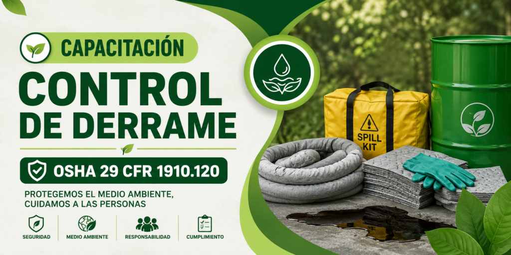 Capacitación de Control de derrames bajo norma OSHA